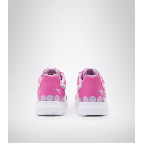 Diadora Falcon Scarpe In pelle Rosa Bianche Bambina