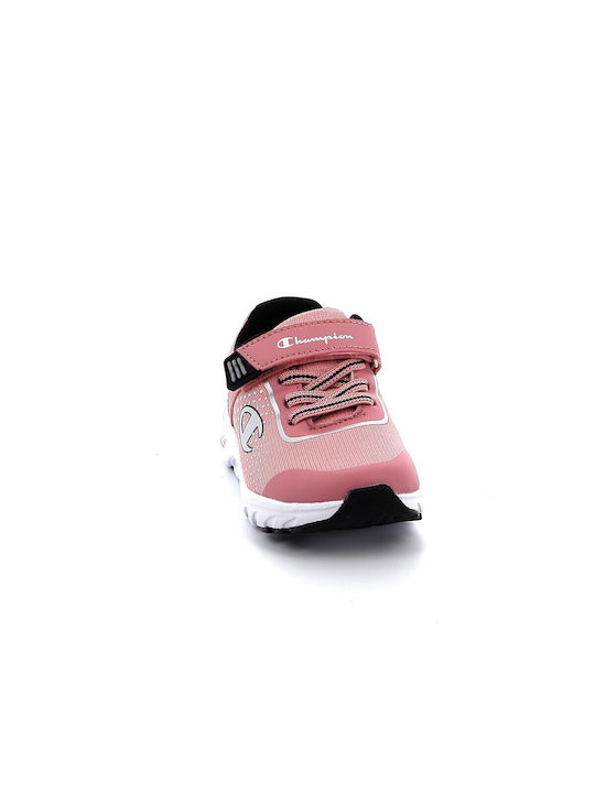 Champion Sneakers Buzz G Td  Scarpe Rosa Nere Bambina