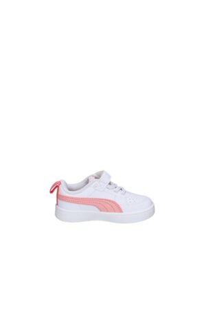 Puma Rickie AC Inf, Scarpe da Ginnastica Bianche Rosa Bambini