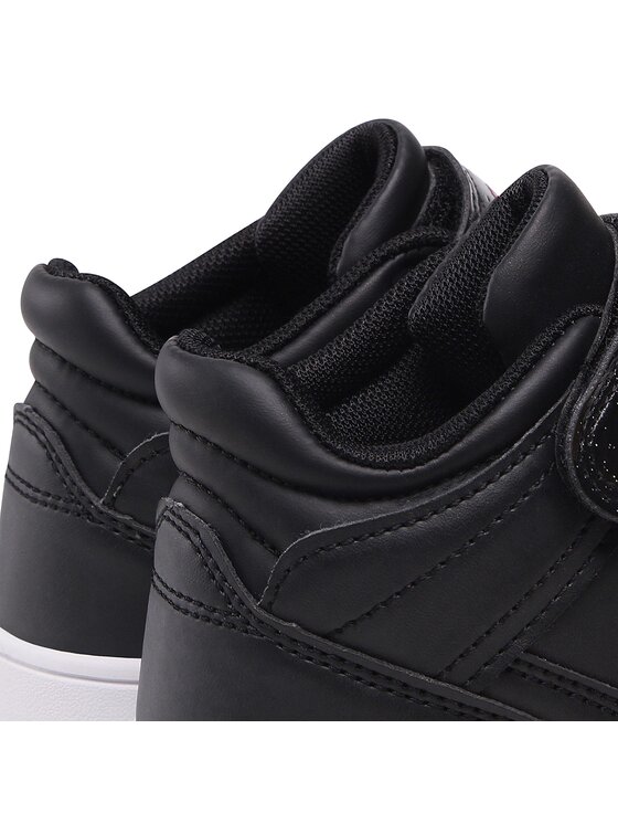 Champion Reboun Vintage Mid Scarpe Nere Bambina