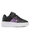 Champion Rebound Platform Spark Scarpe Nere Viola Bambina