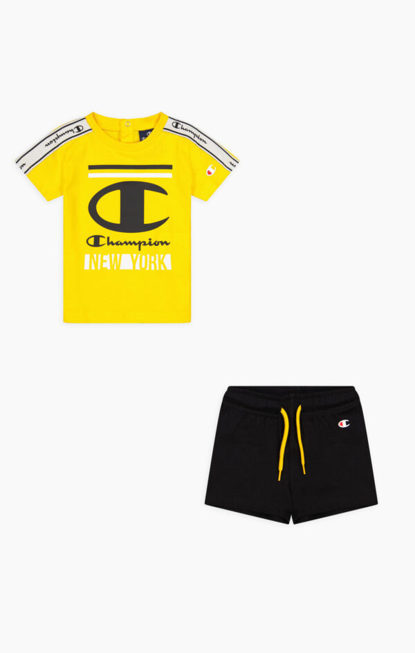 Champion Kids Completo Giallo Nero Bambino