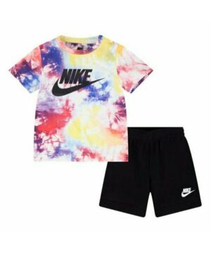 Nike Infant Tie Dye Tee Completo Multicolore Bambino