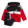 Adidas 3 stripes Full Zip Completo Multicolore Bambino