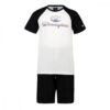Champion Graphic Completo Bianco Nero Bambino