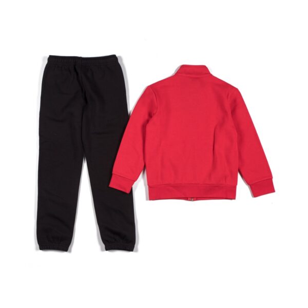 Champion  Completo Tuta Rosso Nero Bambino