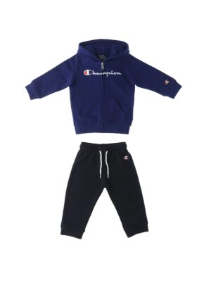 Champion Legacy Classics Completo Tuta Blu Bambino