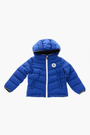 Converse Solid Puffer  Piumino Blu Bambino