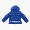 Converse Solid Puffer  Piumino Blu Bambino
