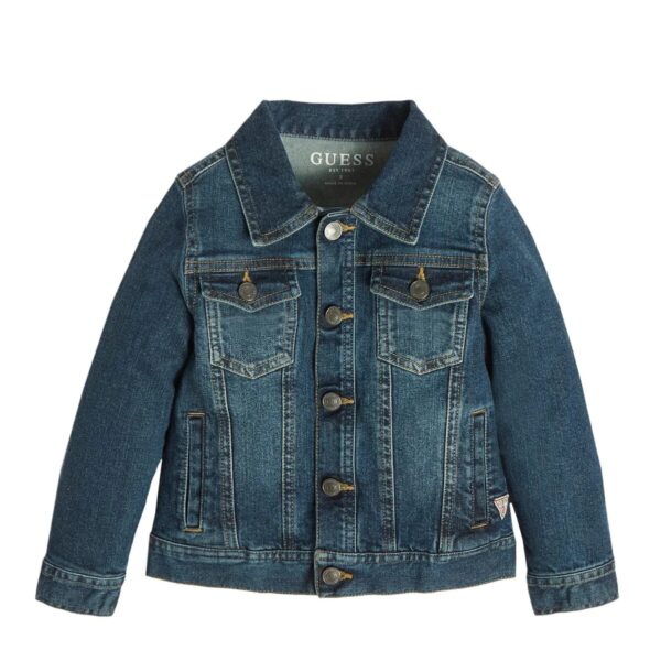 Guess Giacca Di Jeans Blu Denim bambini