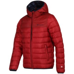 Champion hooded winter Piumino Bordeaux Bambina