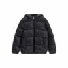 Guess Piumino Con Cappuccio Nero  Bambino