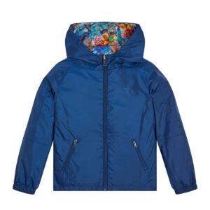 Guess Giacca Impermeabile Reversibile Multicolore Bambini