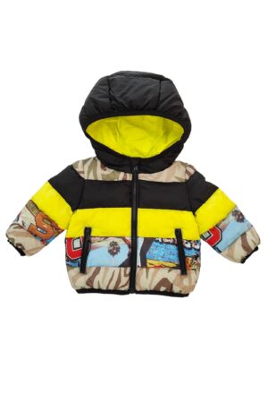 Guess Giubbotto Con Cappuccio Multicolore Bambino