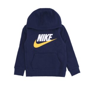 Nike Club Hoodie Felpa Con Cappuccio Blu Bambini Ragazzi