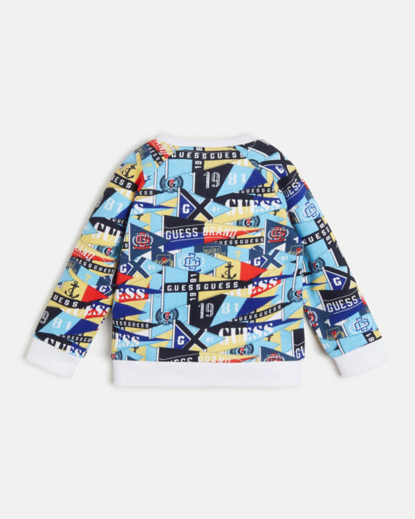 Guess  Felpa Girocollo Multicolore Bambino