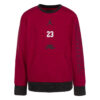Jordan Older Kids Elevated Classics Crew Felpa Girocollo Rossa Bambini