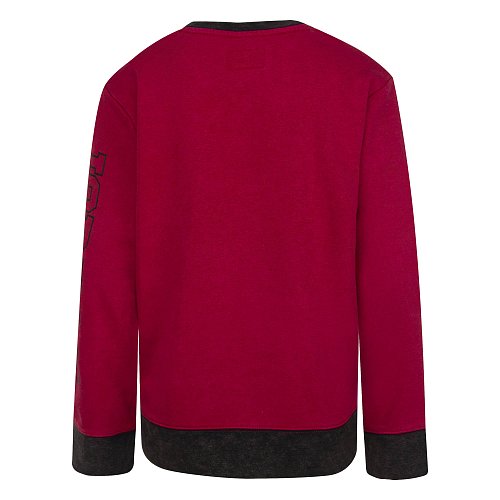 Jordan Older Kids Elevated Classics Crew Felpa Girocollo Rossa Bambini