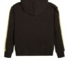 Guess Kid Felpa Chiusura Zip e Cappuccio Nera Bambino