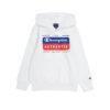 Champion Authentic Felpa Con Cappuccio Bianco Bambino