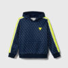 Guess Felpa Con Cappuccio Blu  Bambini