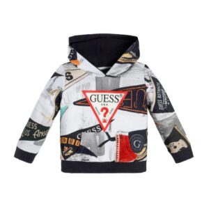 Guess  Felpa Con Cappuccio Multicolore Bambino