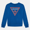 Champion  Felpa Girocollo Blu Elettrico Bambino