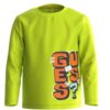 Guess Kid T-shirt Giallo Fluo Bambini Ragazzi