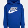 Nike Club Hoodie Felpa Con Cappuccio Blu Bambini Ragazzi
