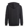Adidas Essentials Hoodie Felpa Con Cappuccio Nera Bambino