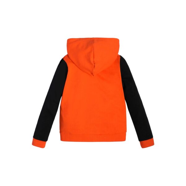 Guess Felpa Con Cappuccio Arancione Bambino