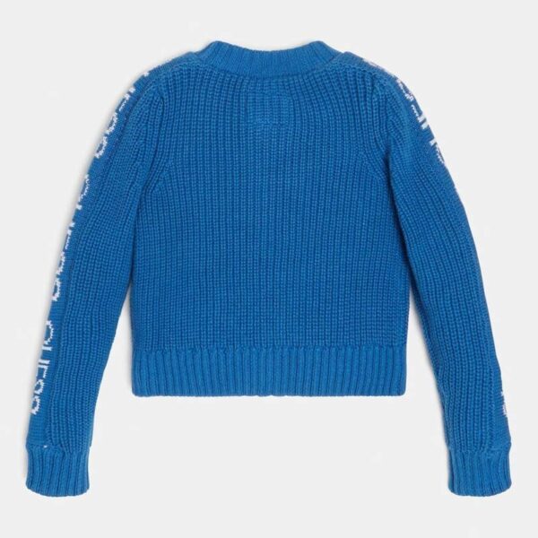 Guess Pullover Autunno Inverno Blu Bambino