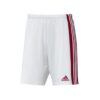 Adidas Squadra 21 Bermuda Bianco Rosso Uomo