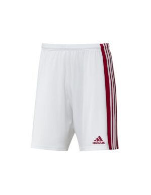 Adidas Squadra 21 Bermuda Bianco Rosso Uomo