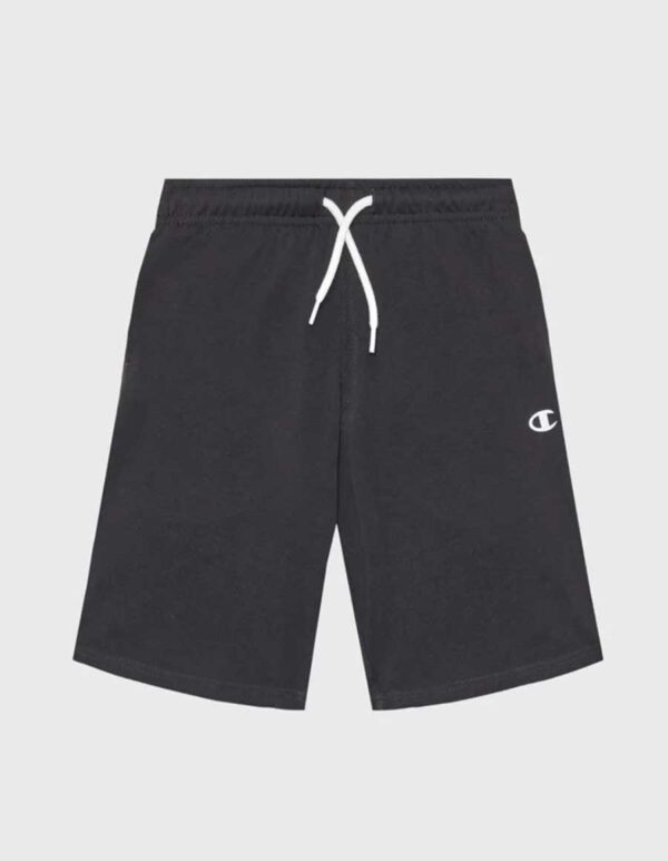 Champion American Classic Bermuda Nero Bambino