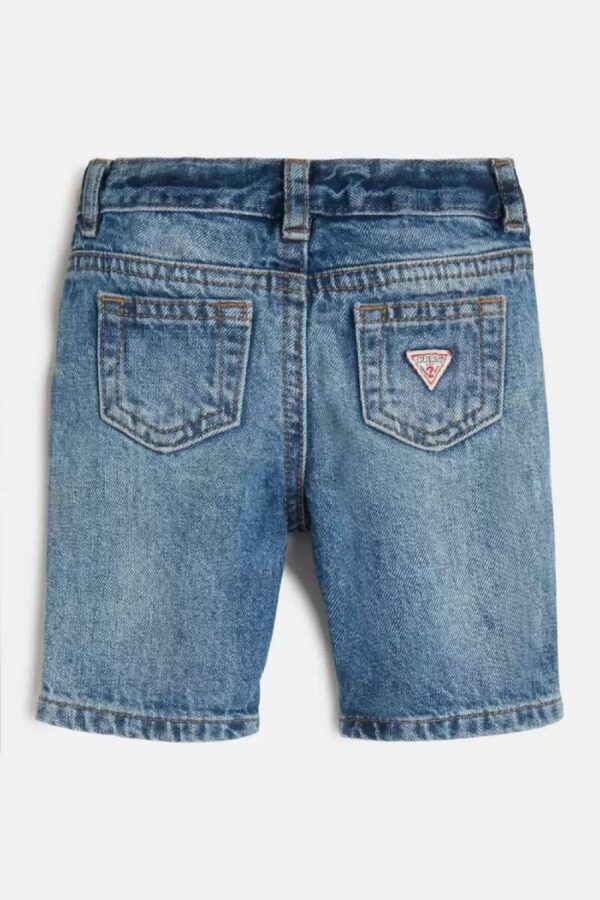 Guess Bermuda Di Jeans Blu Denim  Bambino