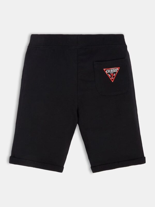 Guess Active Bermuda Garzato Nero Bambino