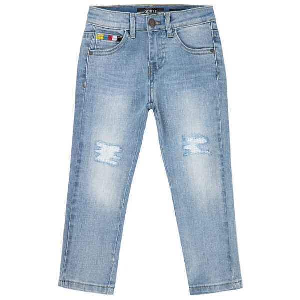 Guess  Jeans Light Blu Denim Bambino