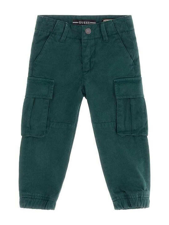 Guess Pantalone cargo Verde Bambino