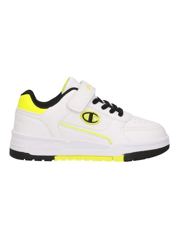 Champion Rebound Heritage B Scarpe Bianche Gialle Bambino
