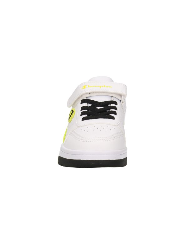 Champion Rebound Heritage B Scarpe Bianche Gialle Bambino