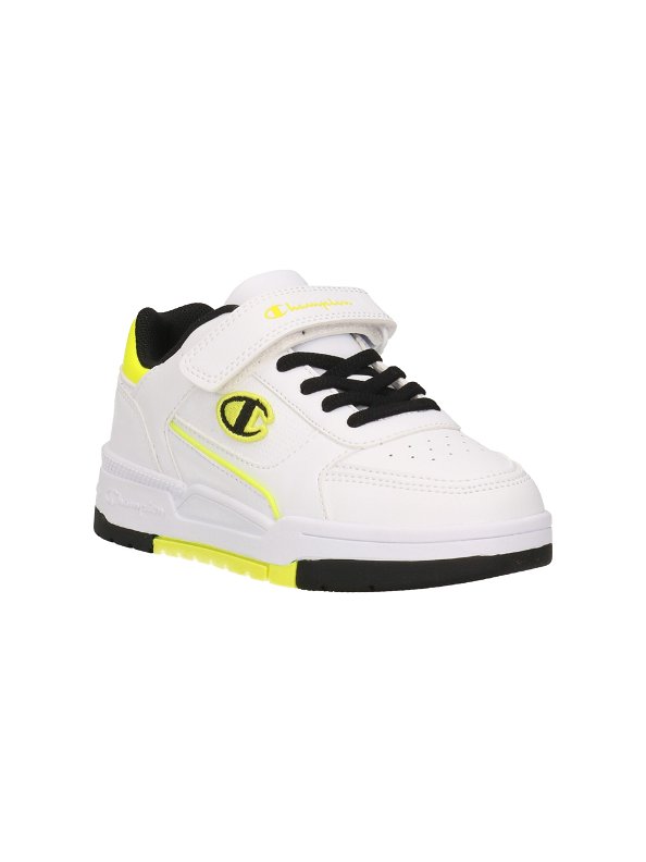 Champion Rebound Heritage B Scarpe Bianche Gialle Bambino