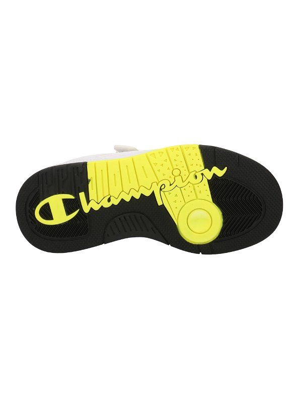 Champion Rebound Heritage B Scarpe Bianche Gialle Bambino