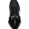 Puma Rebound Layup SL Jr Scarpe Nere Gialle  Bambini Ragazzi