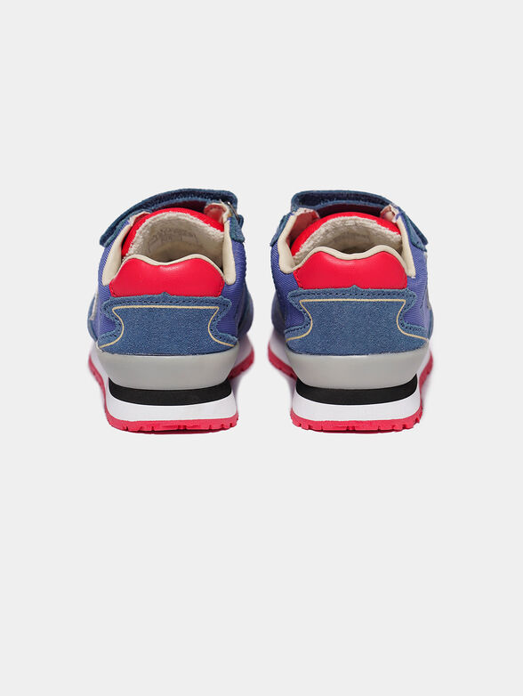 Guess Glorym Jr Scarpe Chiusura a Strappo Blu Bambino