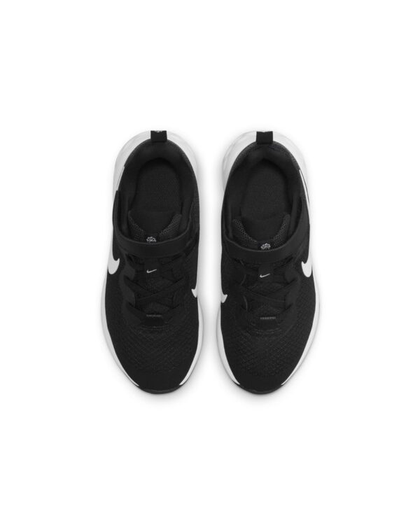 Nike Revolution 6 Running Scarpe Nere Bianche Bambini