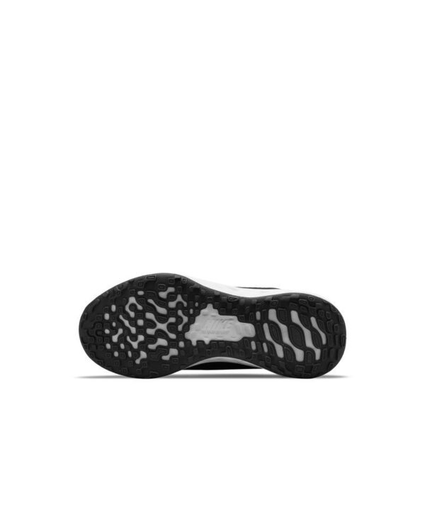 Nike Revolution 6 Running Scarpe Nere Bianche Bambini