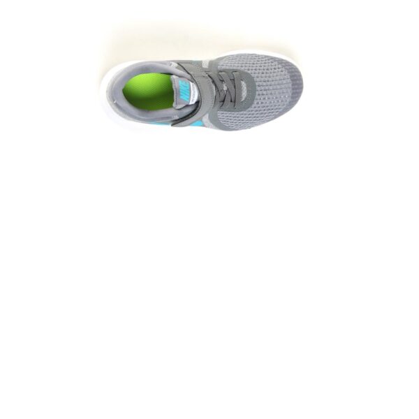 Nike Revolution 4 Scarpe Sportive Grigie Azzurre Bambini Ragazzi