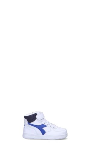 Diadora Raptor Mid PS, Scarpe da Ginnastica Bianche Bambini