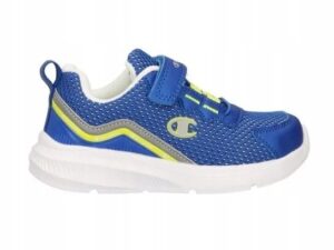 Champion Shout Out B Ps Scarpe Blu Giallo Fluo Bambini Ragazzi